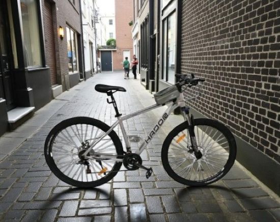 صورة دراجة المنيوم رياضية مقاس 29 - كروم